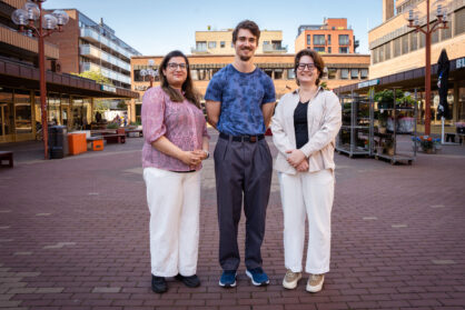 Hajra Tahir, Torstein de Besche og Nora Sønstelie.
