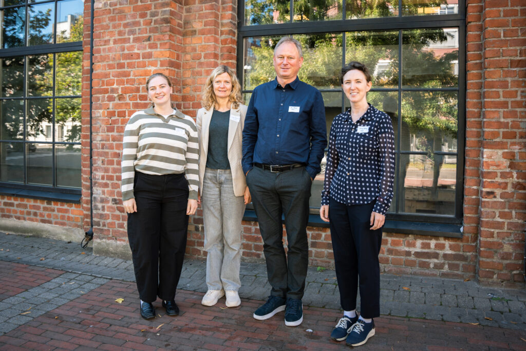 Fra venstre: Christina Drange, Kaja Wendt, Dag W. Aksnes og Veronica Ski-Berg.