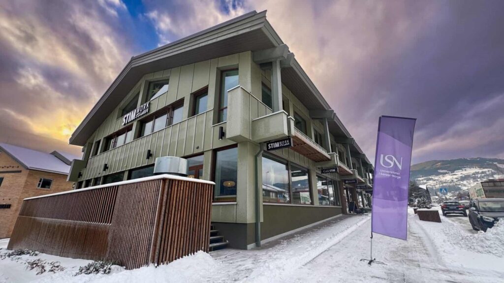 Bilde av USNs lokaler i Hallingdal. Foto: Stim Marketing / Ida Marie Flatland